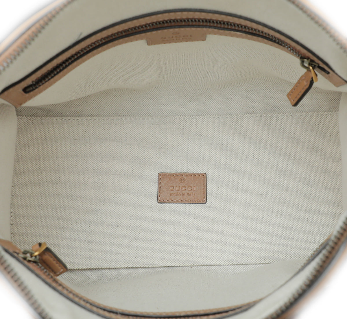 Gucci Brown GG Small Top Handle Bag