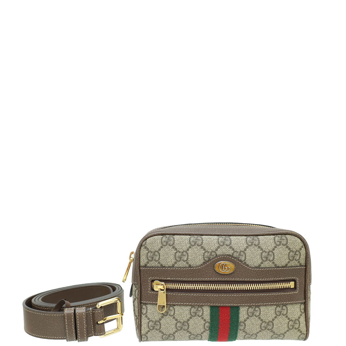 Gucci Bicolor GG Supreme Ophidia Small Belt Bag