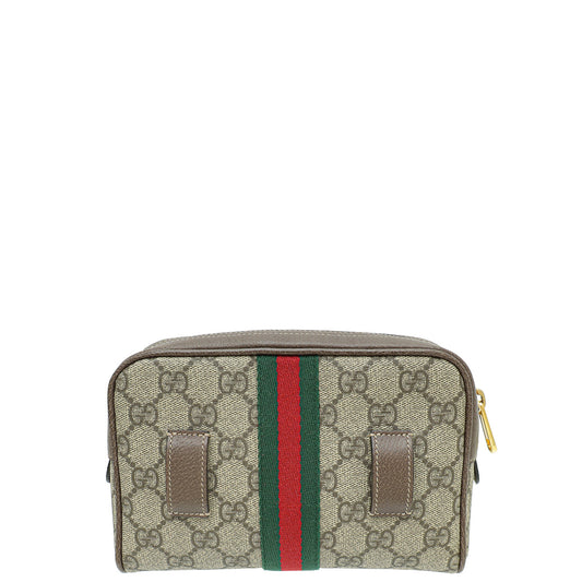 Gucci Bicolor GG Supreme Ophidia Small Belt Bag