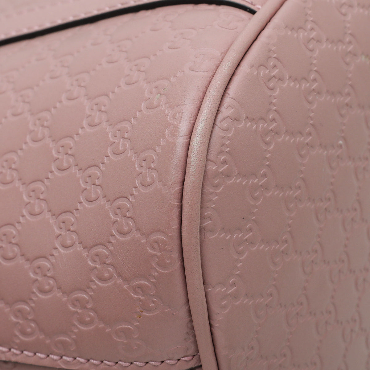 Gucci Dusty Pink Microguccissima Dome Satchel Mini Bag