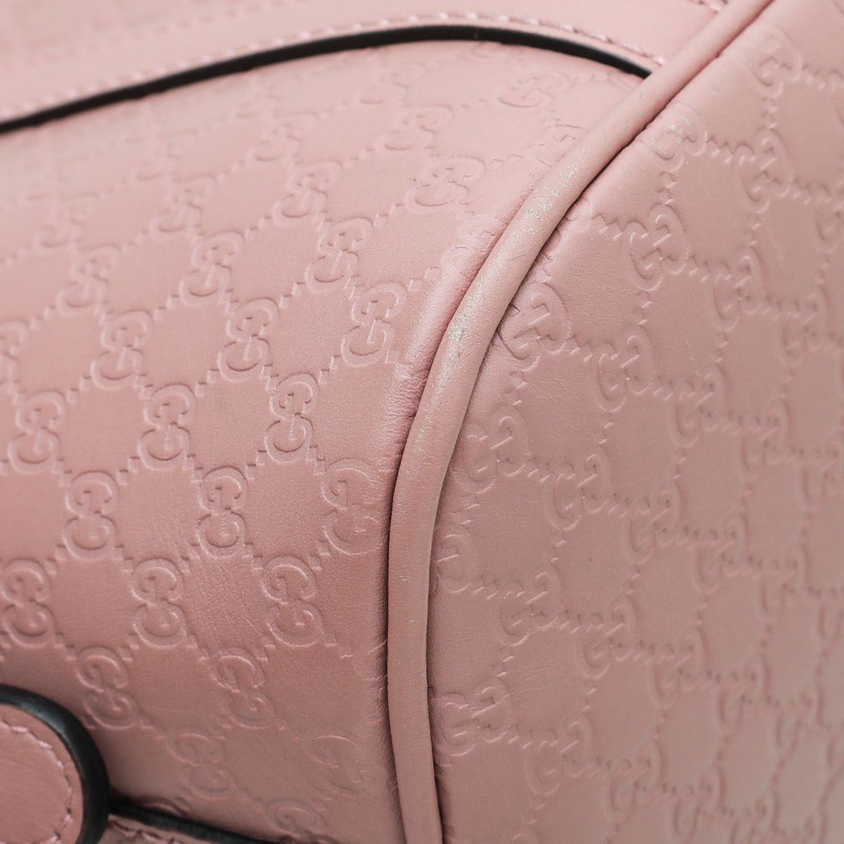 Gucci Dusty Pink Microguccissima Dome Satchel Mini Bag