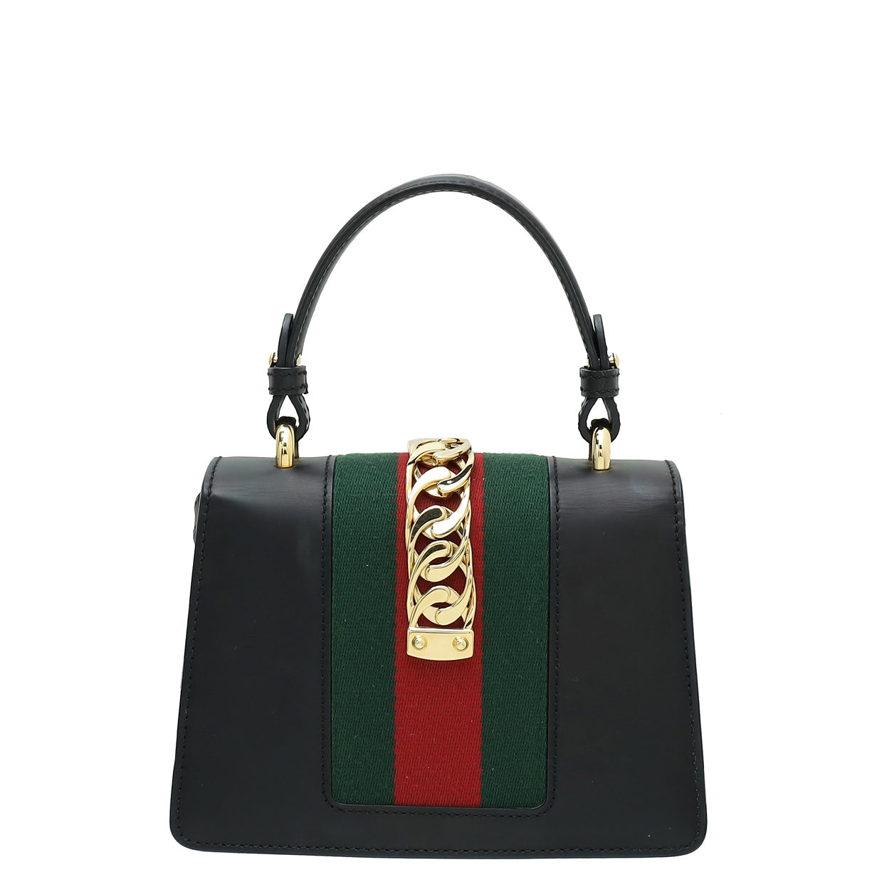 Gucci Black Sylvie Top Handle Mini Bag