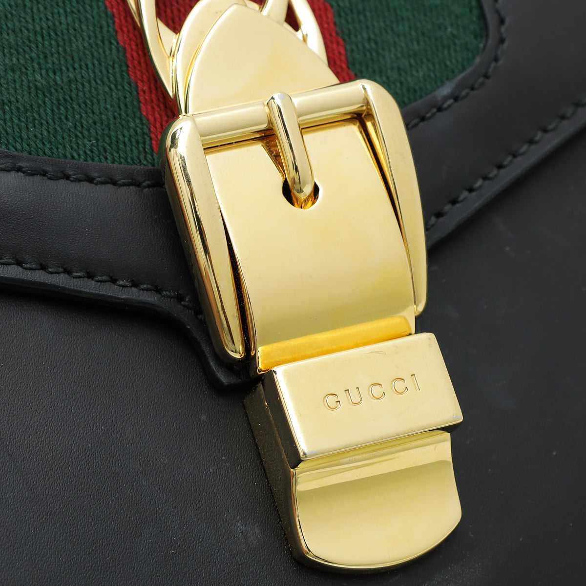 Gucci Black Sylvie Top Handle Mini Bag