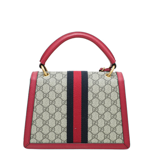 Gucci Tricolor Queen Margaret Top Handle Bag