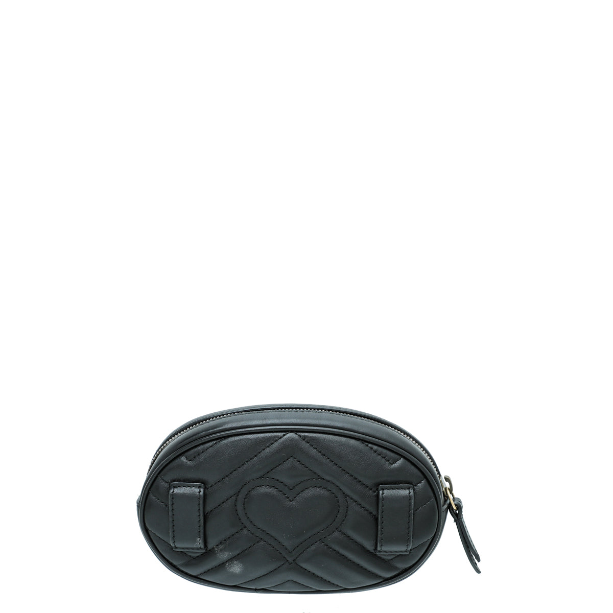 Gucci Black GG Marmont Mini Belt Bag