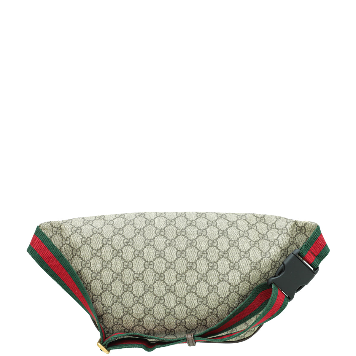 Gucci Ebony Multicolor GG Supreme Courier Belt Bag