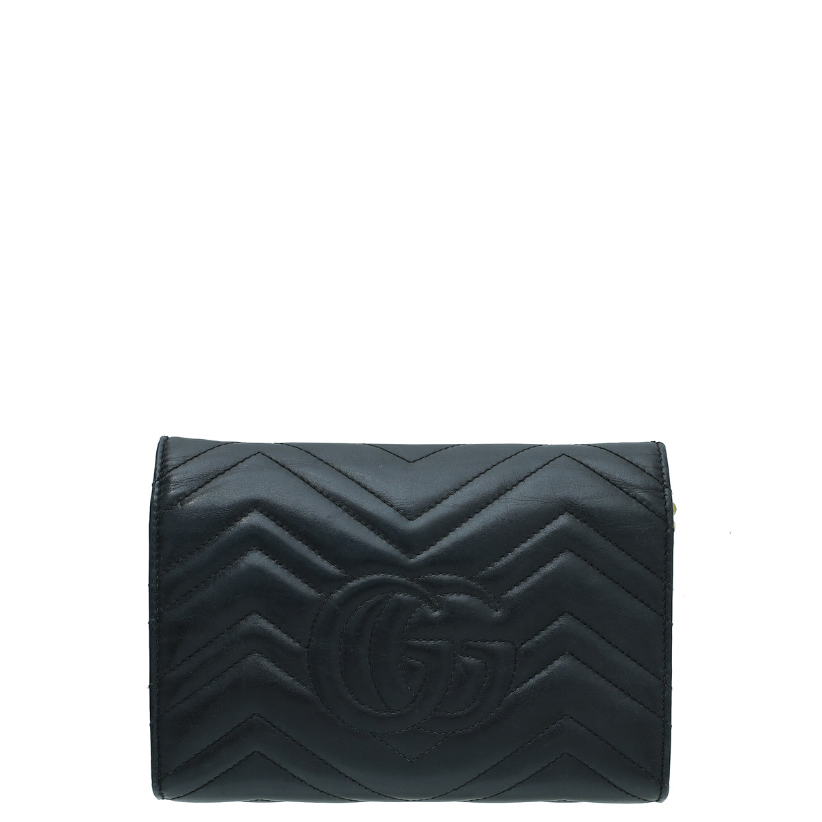 Gucci Black GG Marmont Mini Shoulder Bag