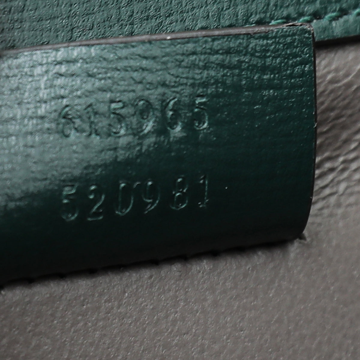 Gucci Forest Green Sylvie 1969 Mini Bag