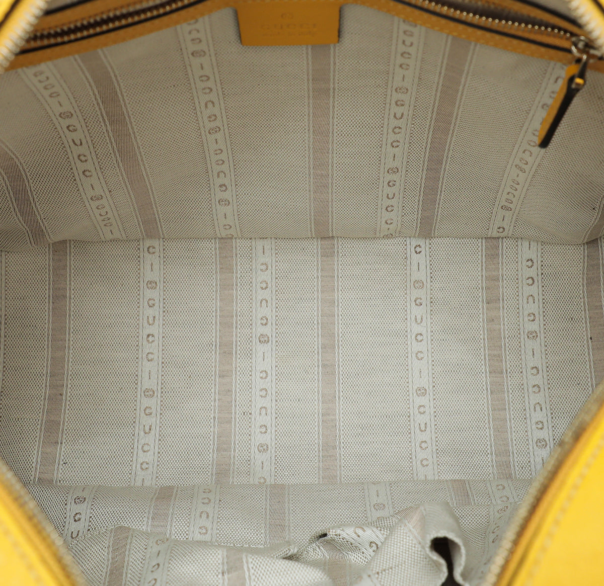 Gucci Yellow Bright Diamante Top Handle Bag