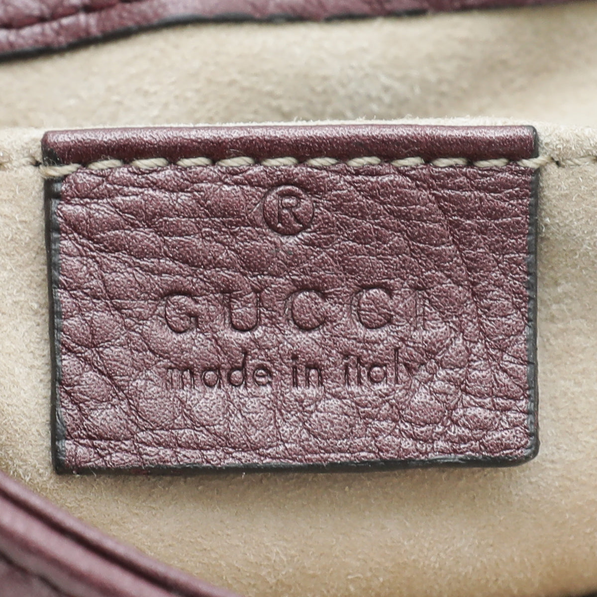 Gucci Violet 1973 Chain Shoulder Bag