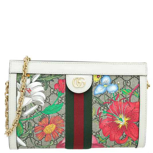 Gucci Multicolor GG Flora Ophidia Small Bag