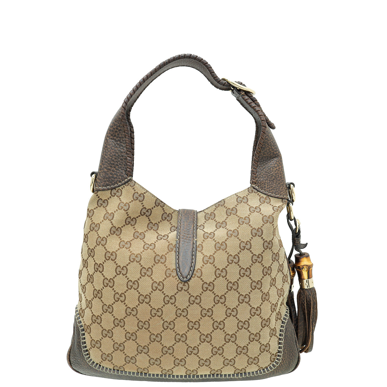 Gucci Bicolor GG New Jackie Medium Shoulder Bag