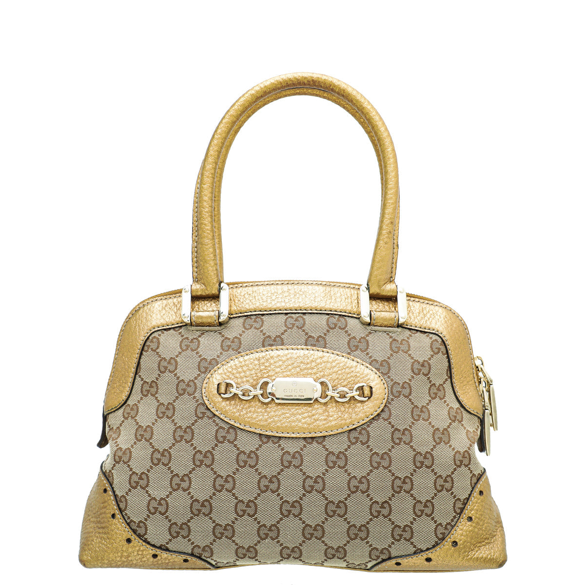 Gucci Bicolor GG Punch Tote Bag