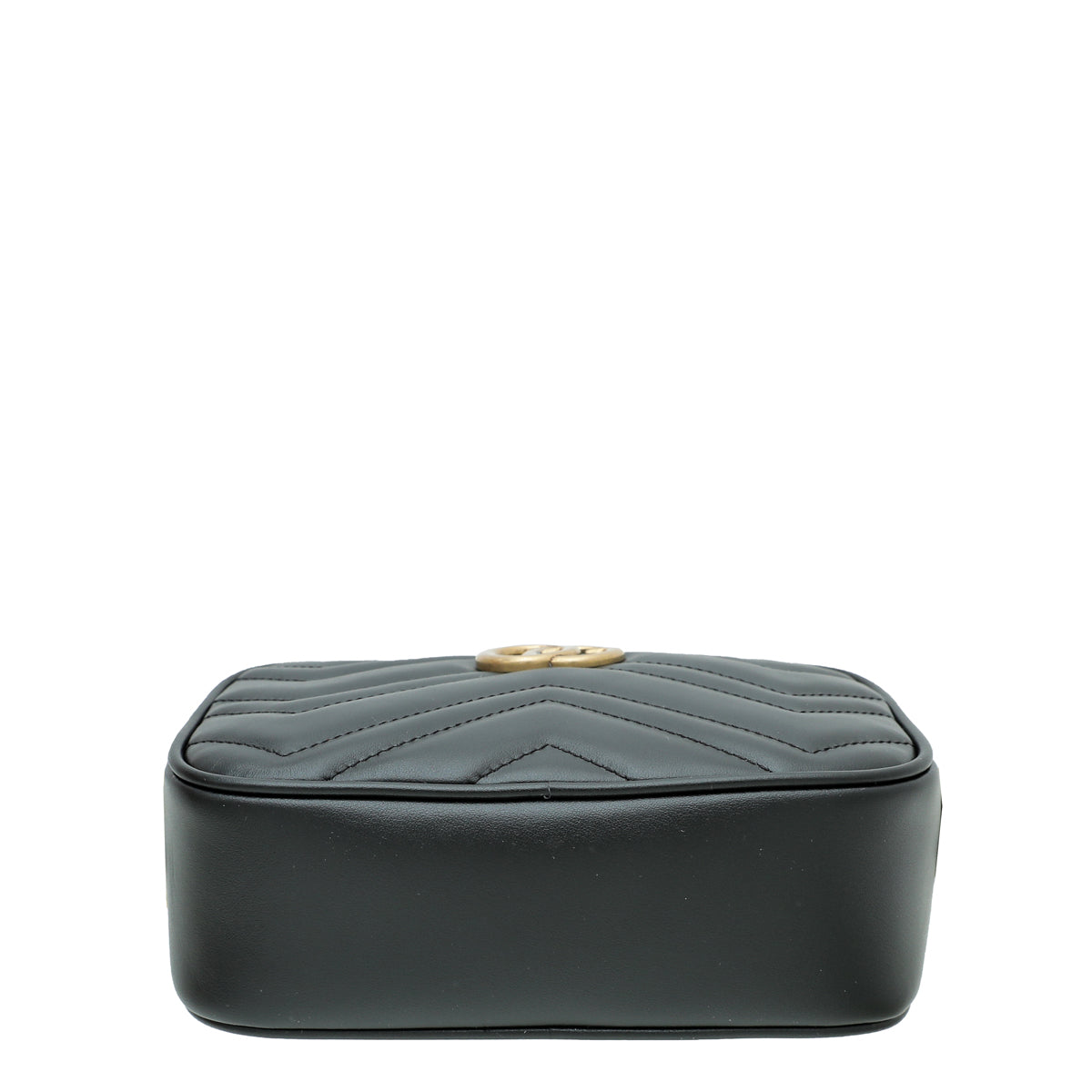 Gucci Black GG Marmont Mini Shoulder Bag