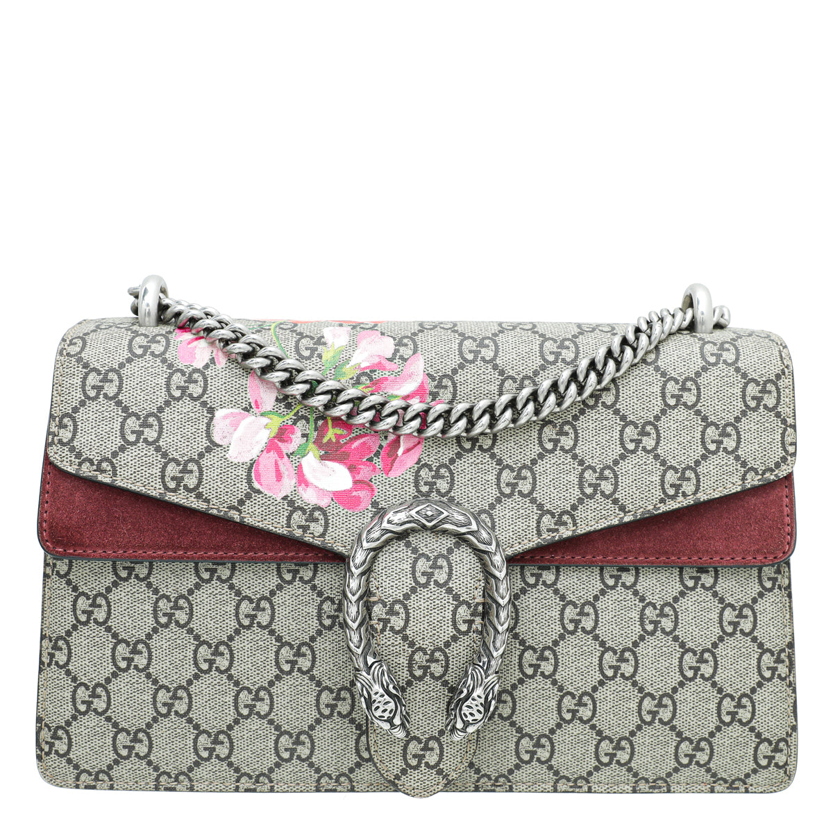 Gucci Bicolor Dionysus Blooms Print Small Bag