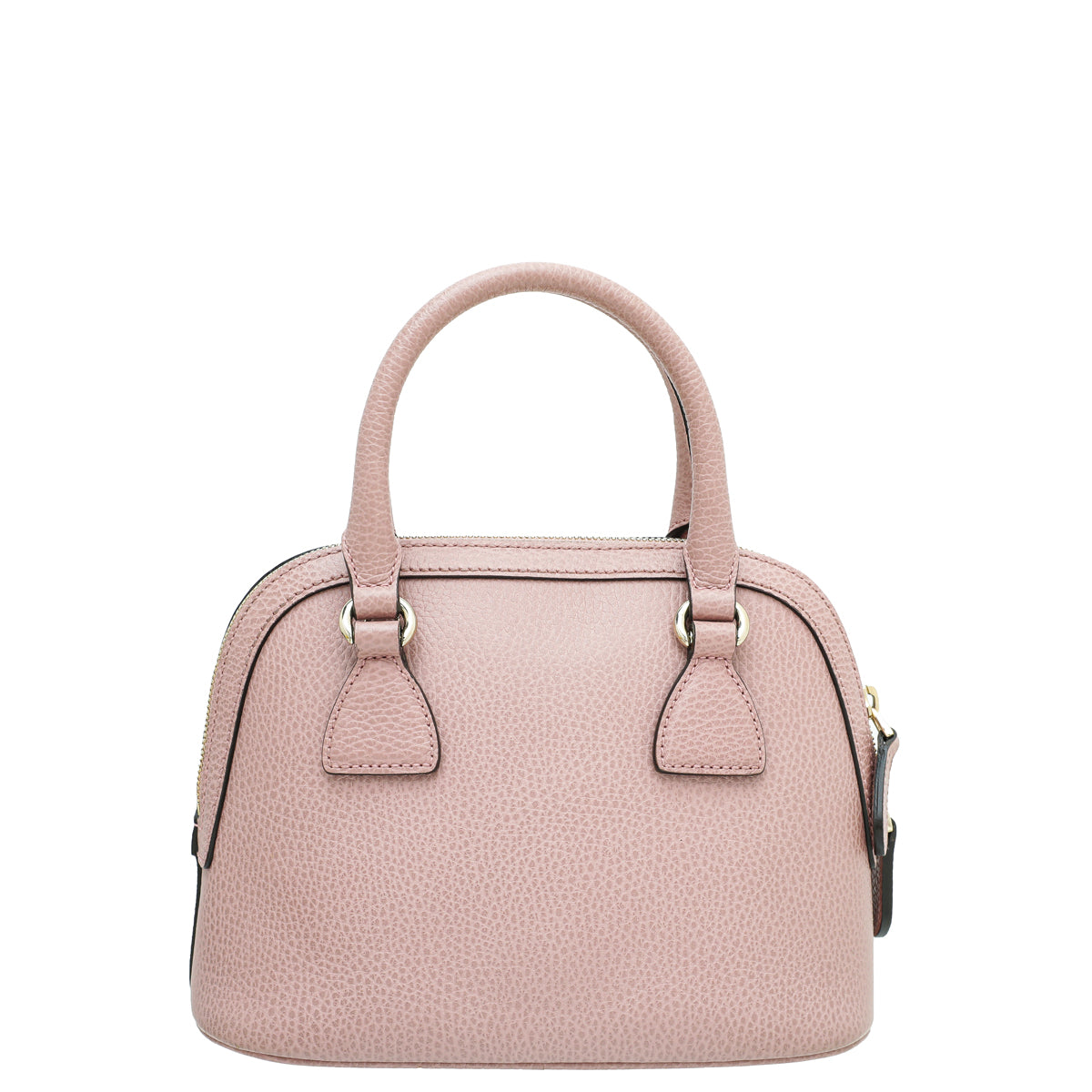 Gucci Dusty Pink GG Charm Dollar Dome Mini Bag