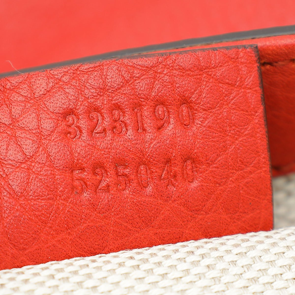 Gucci Red Soho Flap Mini Chain Bag