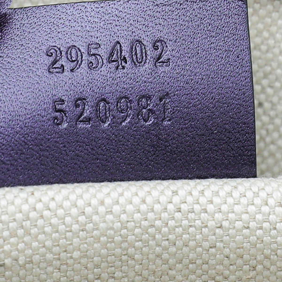 Gucci Aubergine GG Guccissima Emily Medium Bag