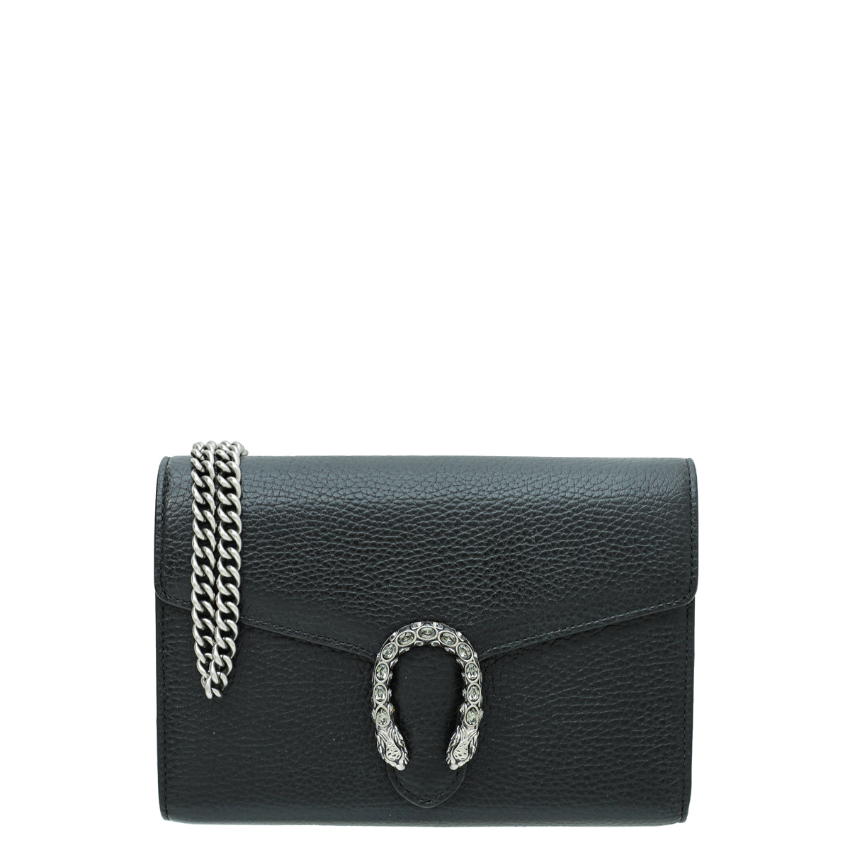 Gucci Black Dionysus Crystal Mini Chain Bag