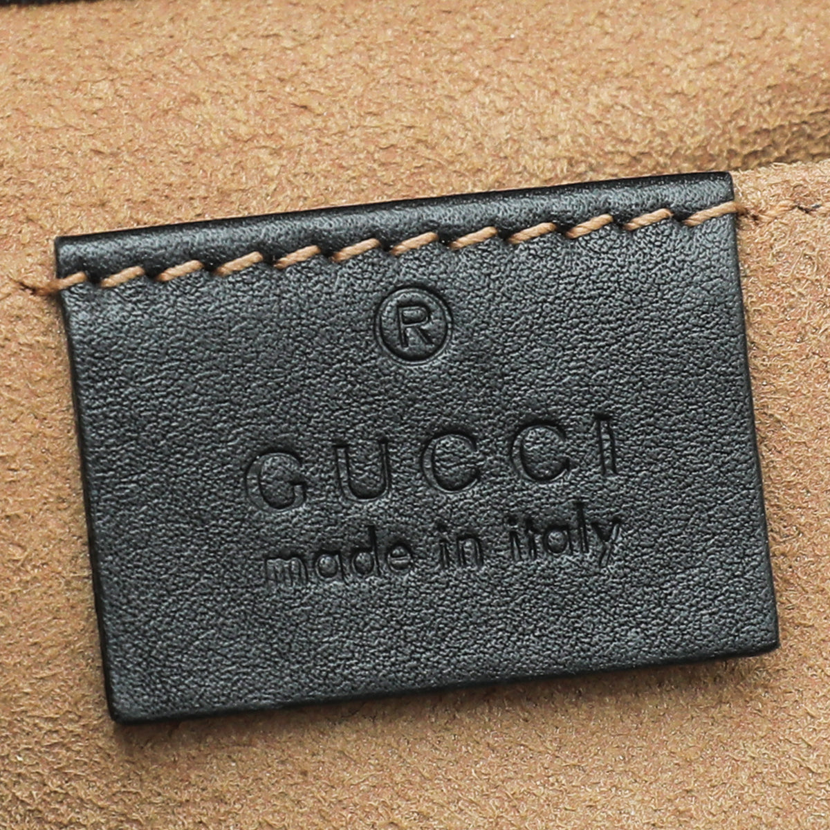 Gucci Bicolor GG Supreme Padlock Small Bag