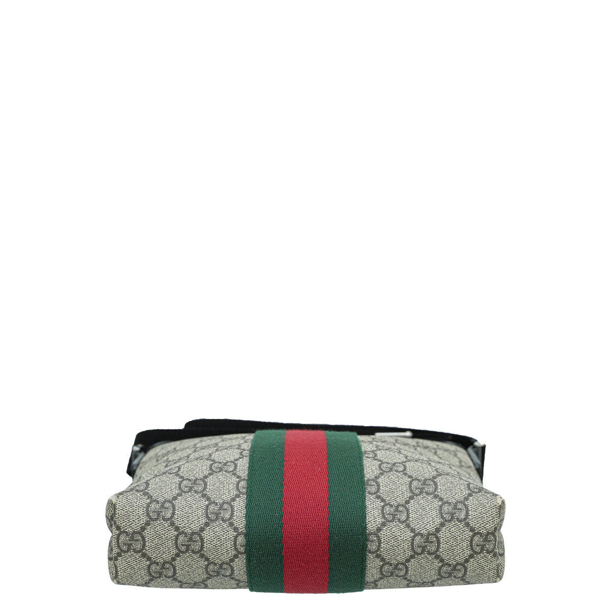 Gucci Bicolor GG Supreme Web Messenger Bag