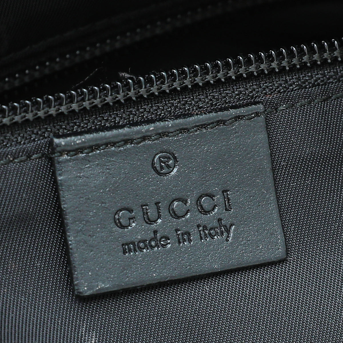 Gucci Bicolor GG Supreme Web Messenger Bag