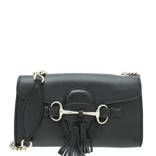 Gucci Black Emily Small Chain Small Bag