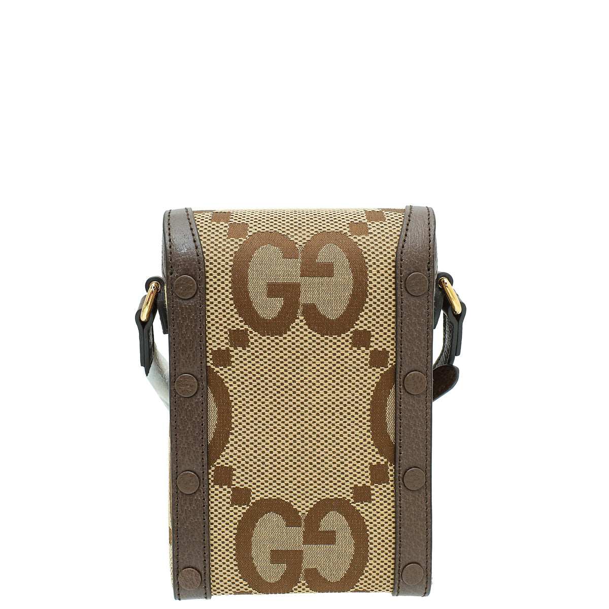 Gucci Bicolor Jumbo GG Horsebit 1955 Mini Rectangular Bag