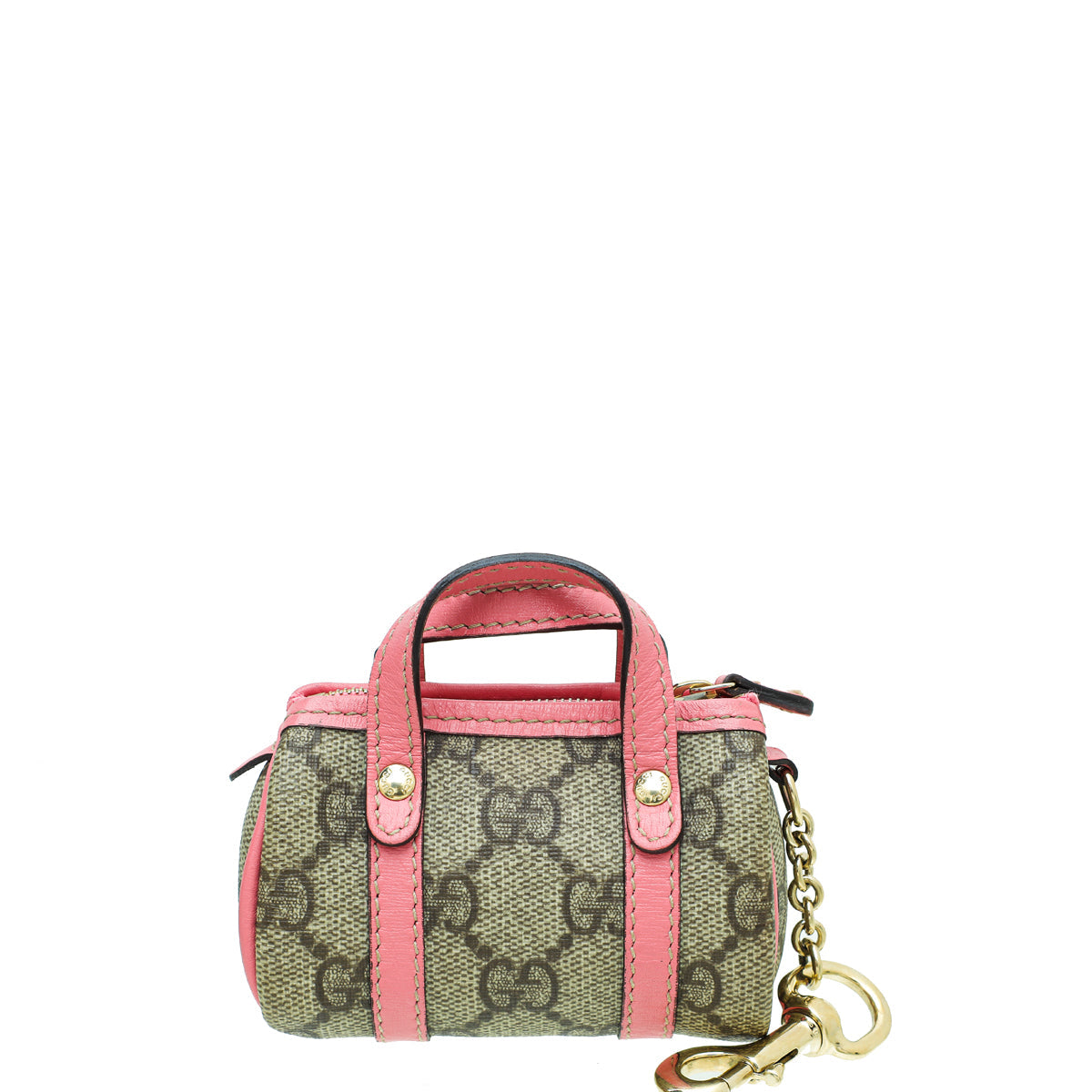 Gucci Bicolor GG Supreme Boston Bag Charm