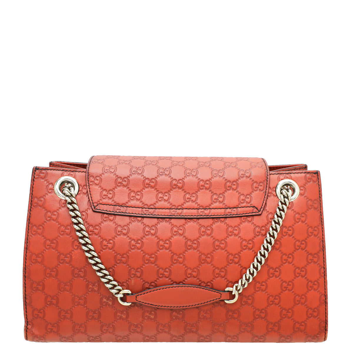 Gucci Rust Orange Guccissima Emily Large Bag