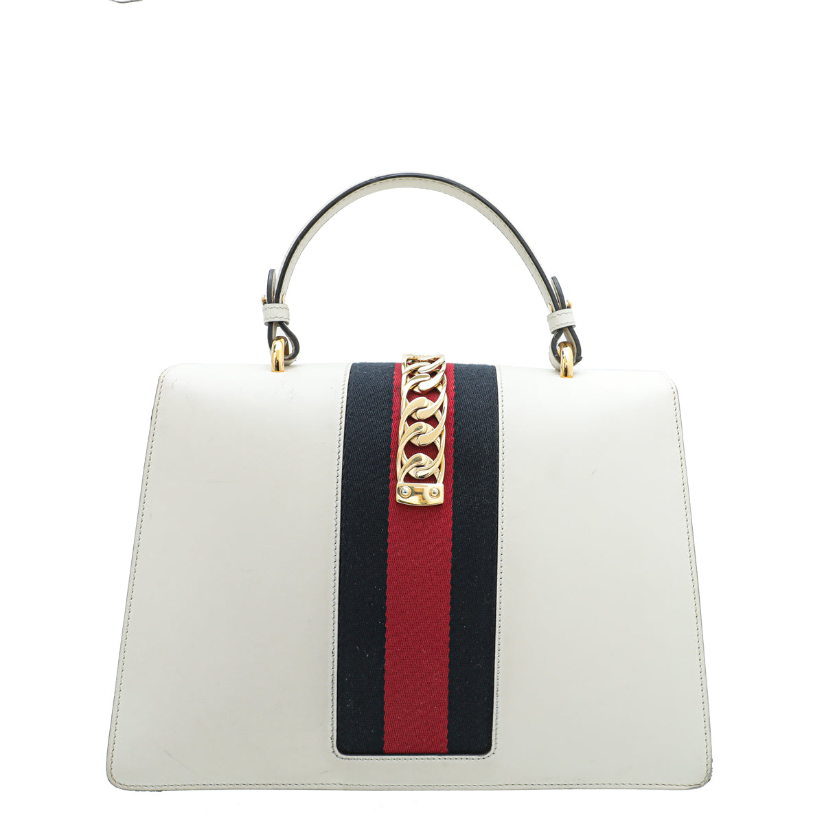 Gucci Tricolor Sylvie Top Handle Medium Bag