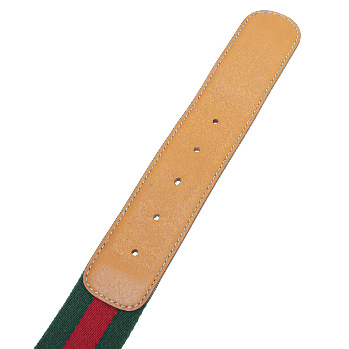 Gucci Tricolor Double G Web Belt 36