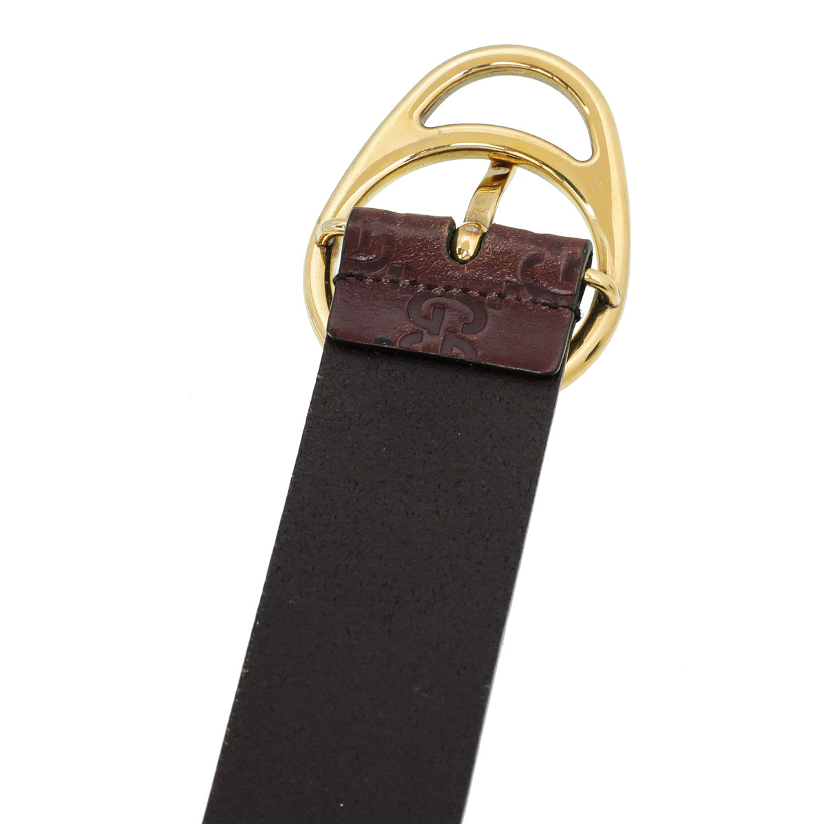 Gucci Brown Guccissima Belt 36