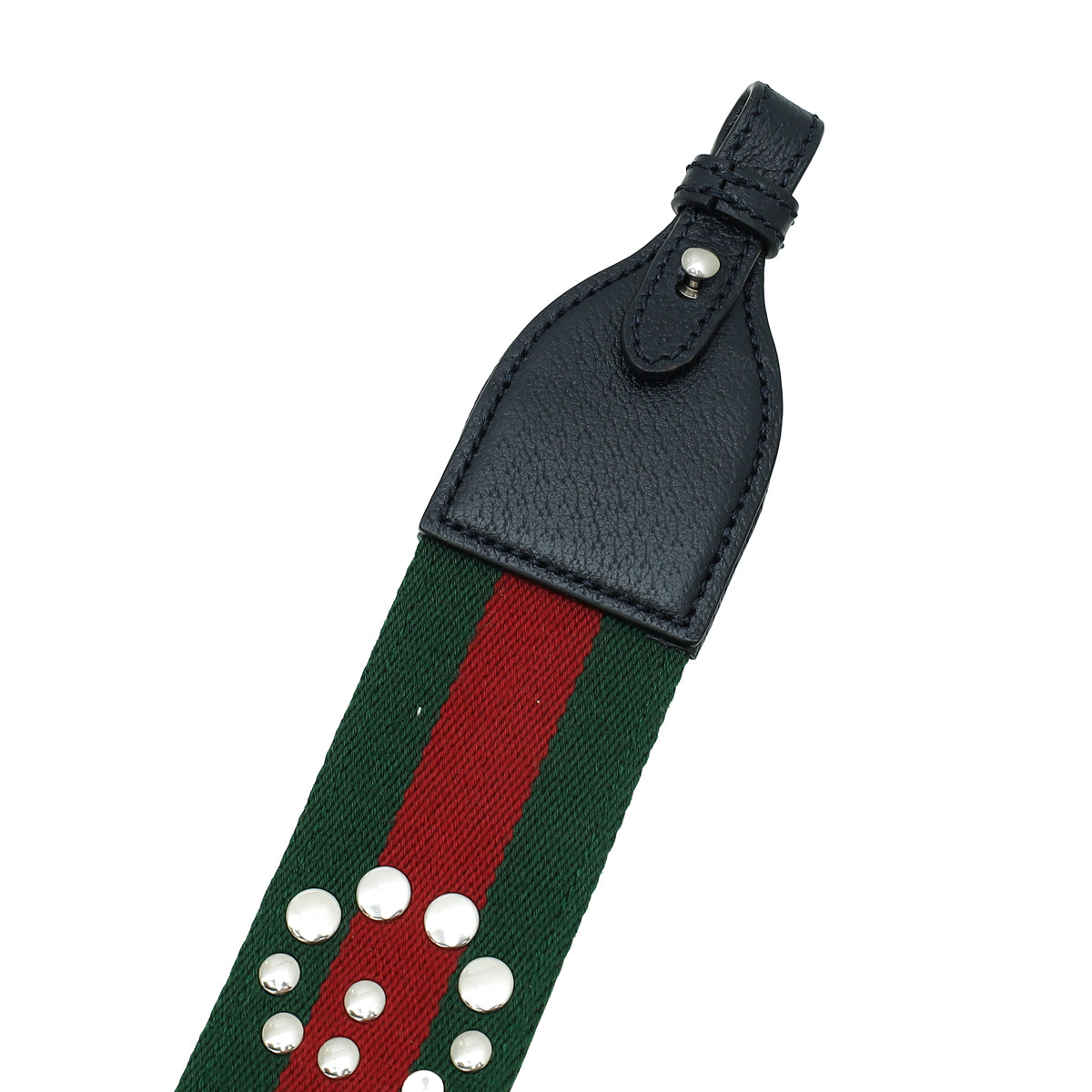 Gucci Ophidia Studded Web Shoulder Strap