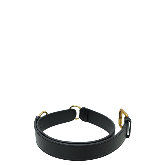 Gucci Black Horsebit Belt 30