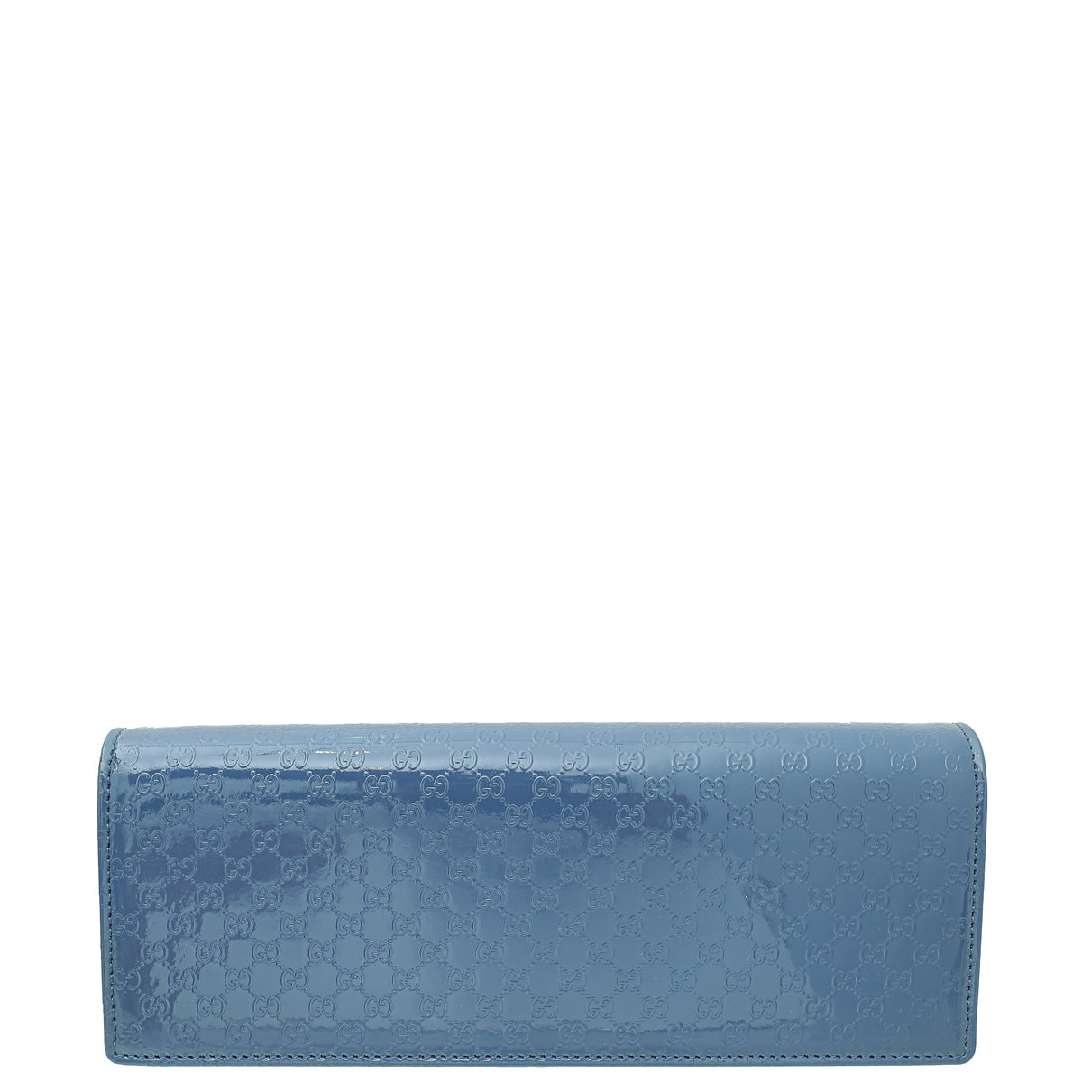 Gucci Blue GG Microguccissima Broadway Small Clutch