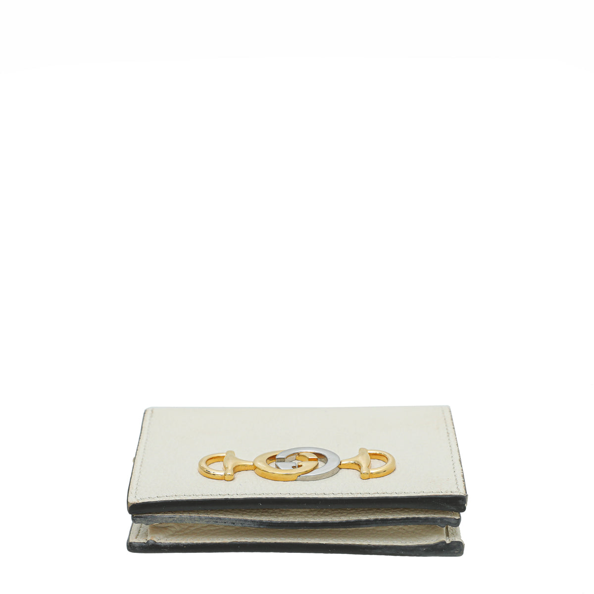 Gucci Cream Zumi Chain Card Case