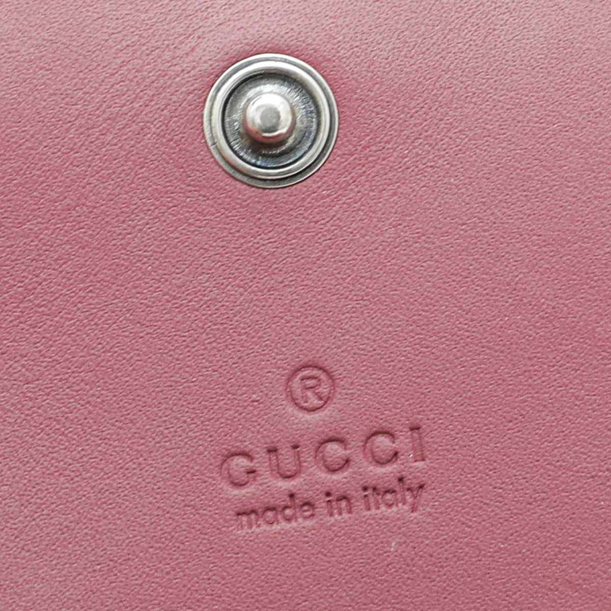 Gucci Bicolor GG Supreme Blooms Card Case Wallet