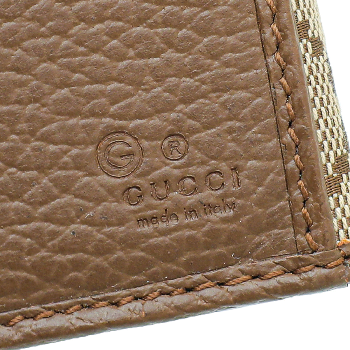 Gucci Ebony GG French Wallet