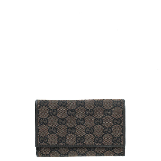 Gucci Brwon GG Wallet