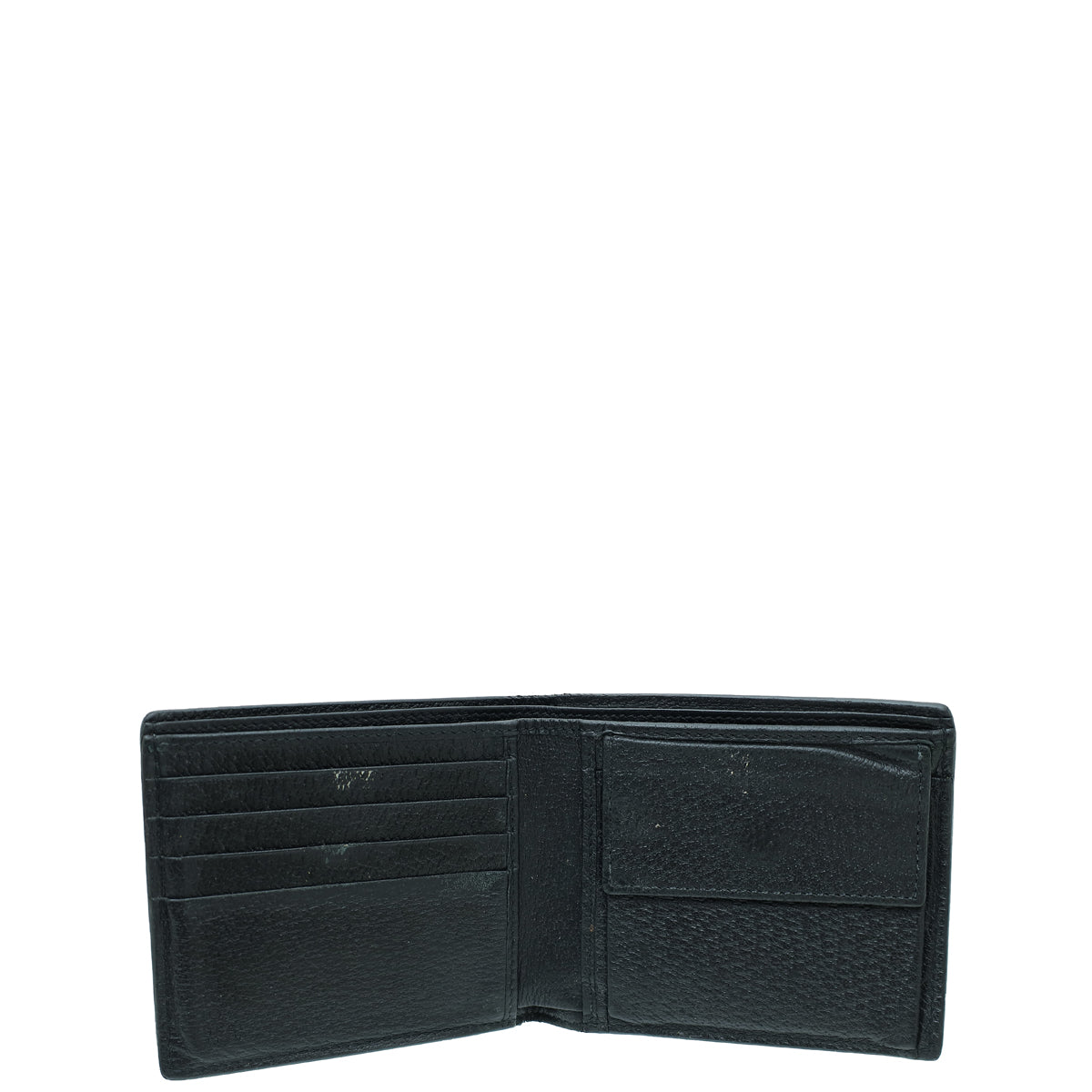 Gucci Black GG Marmont Coin Wallet