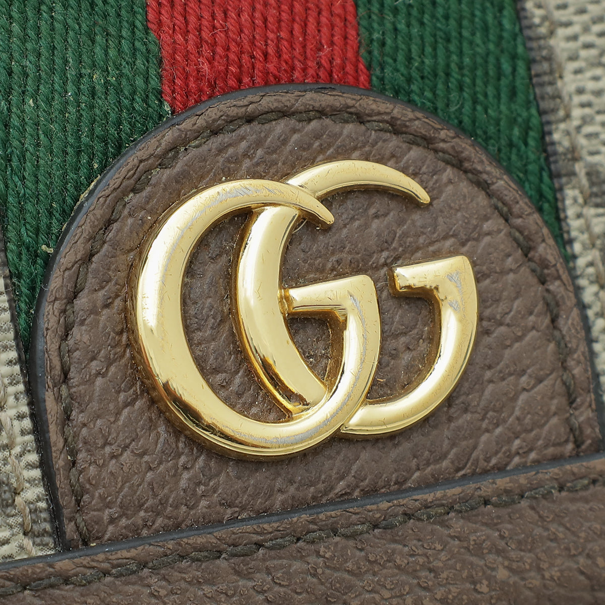 Gucci Bicolor GG Supreme Ophidia Continental Wallet