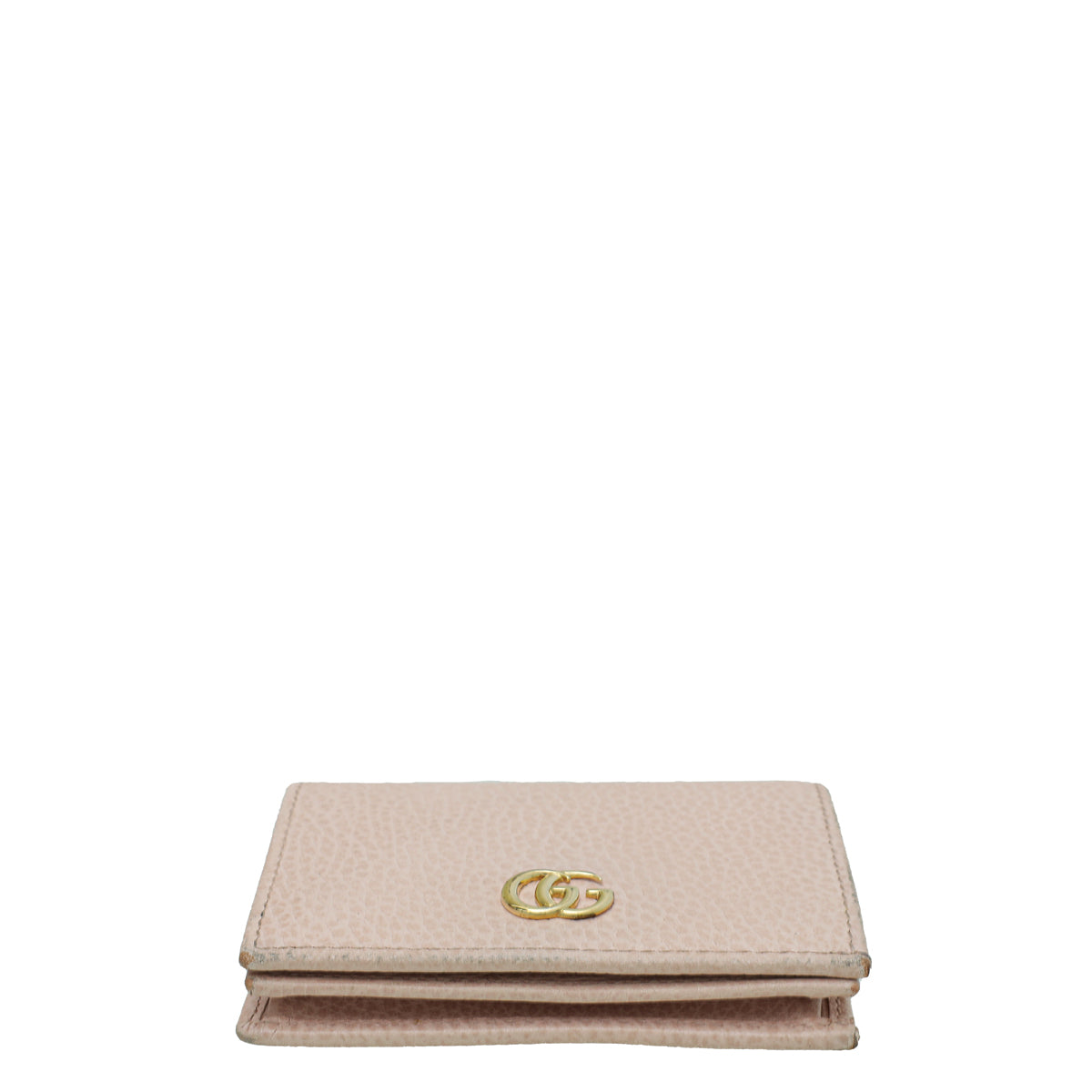 Gucci Pink GG Marmont Small Card Case Wallet