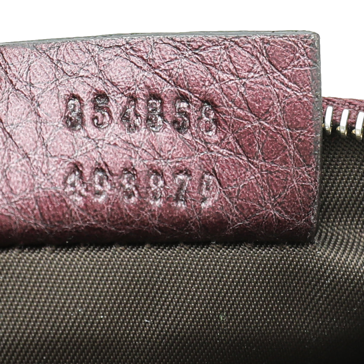 Gucci Violet Soho Pouch Key Holder