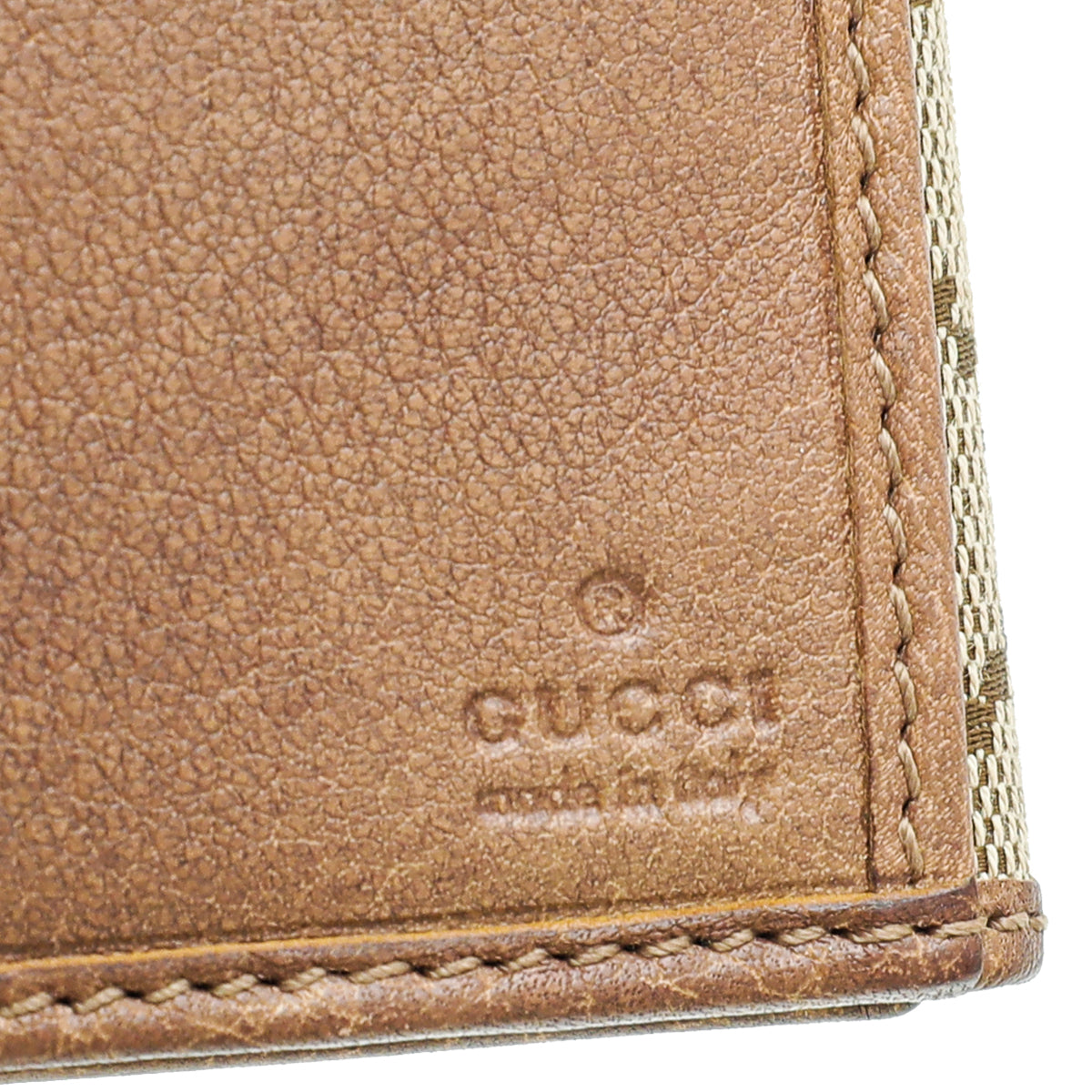 Gucci Bicolor GG Interlocking G Flap Wallet