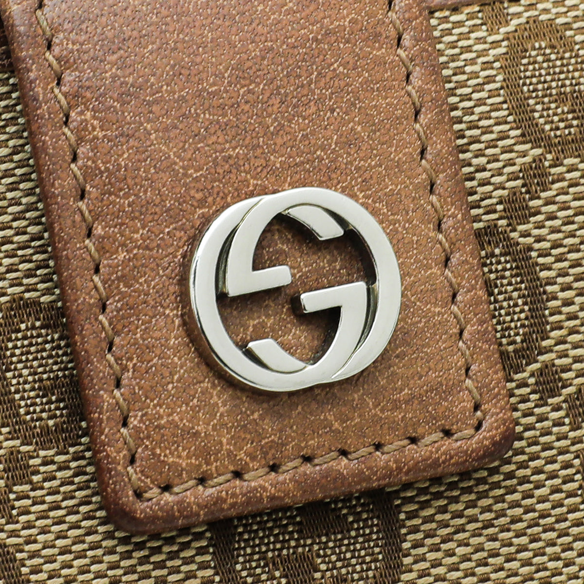 Gucci Bicolor GG Interlocking G Flap Wallet