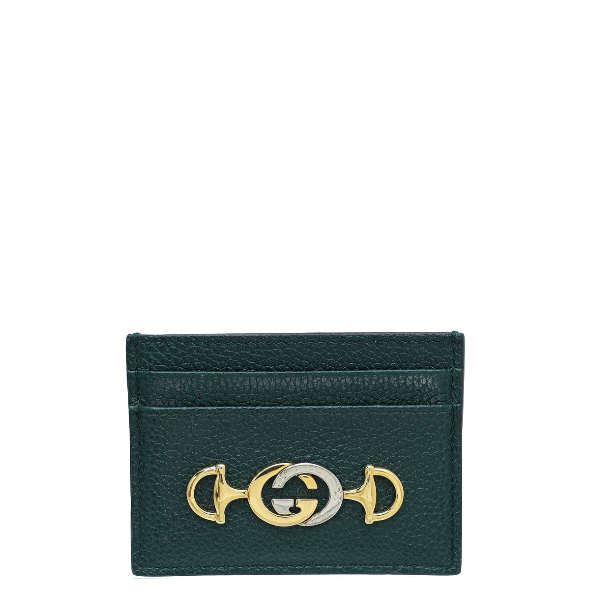 Gucci Forest Green Zumi Card Holder