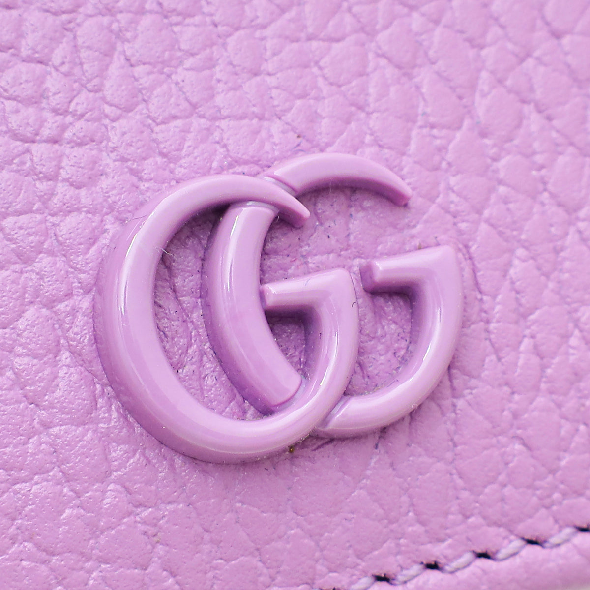 Gucci Purple GG Marmont Wallet on Chain