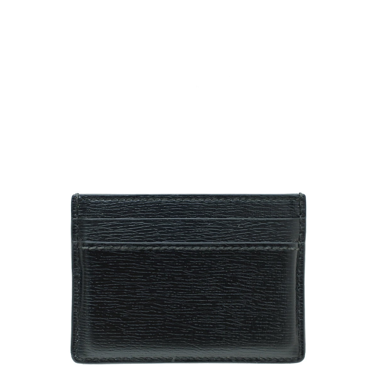 Gucci Black Kingsnake Print Card Holder