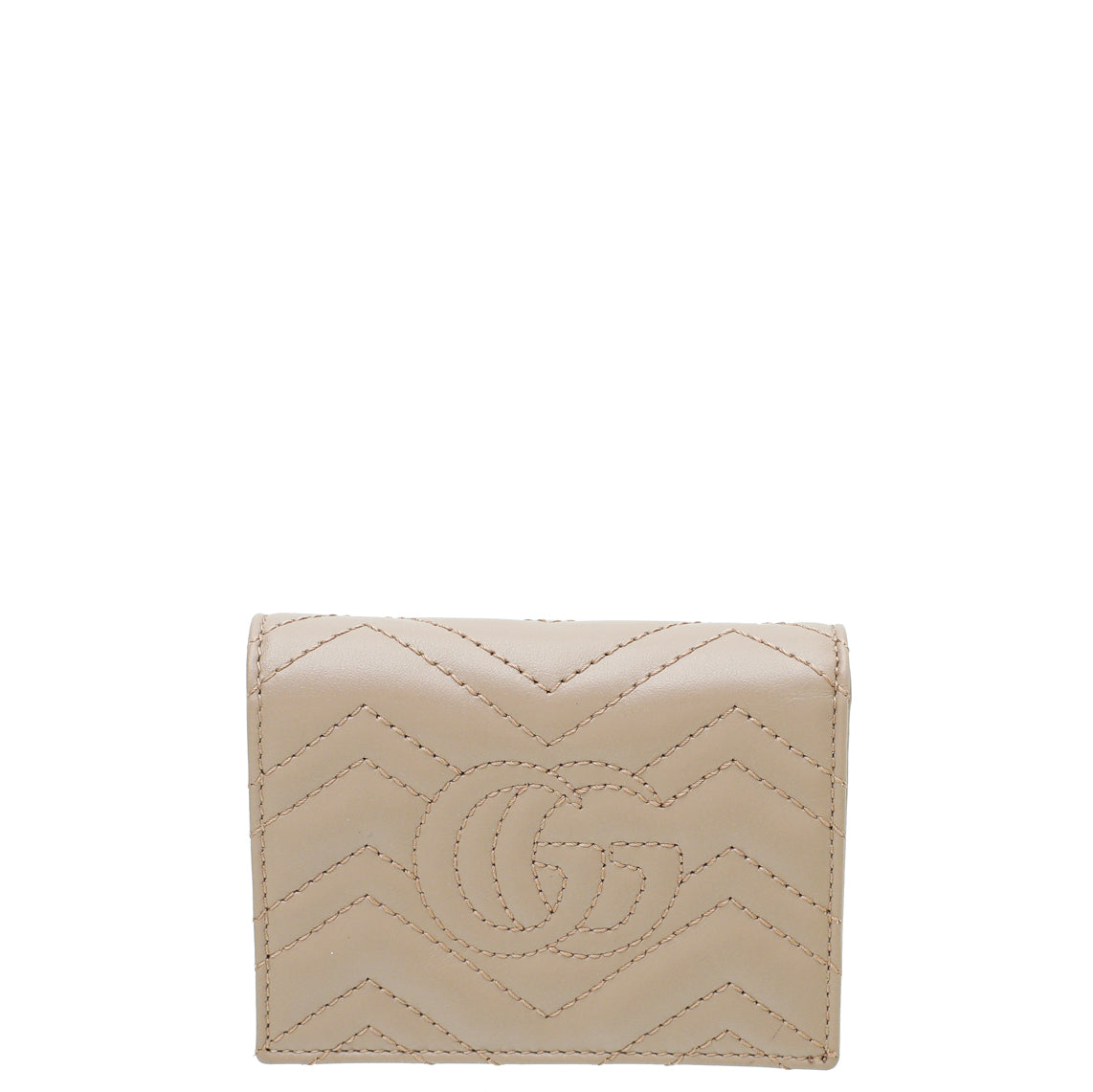 Gucci Dusty Pink GG Marmont Card Case